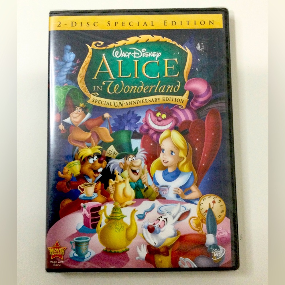Walt Disney Alice in Wonderland 2010 DVD SEALED 2 Disc Special Edition